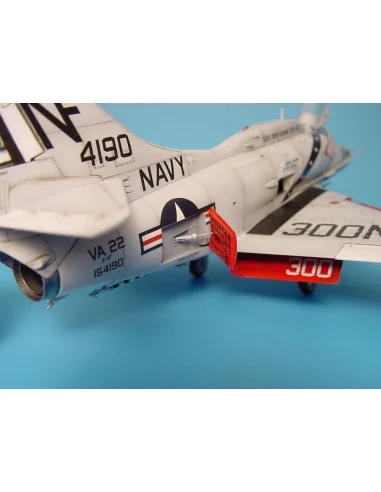 A-4 Skyhawk Bremsschilder (offen) für Hasegawa Bausatz, 1/48 - Aire...