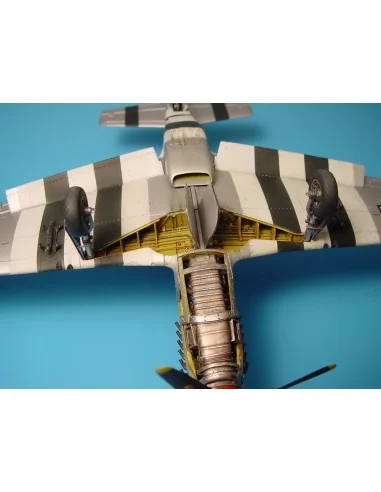 P-51B/C Fahrwerksschacht, 1/48 - Aires 4186