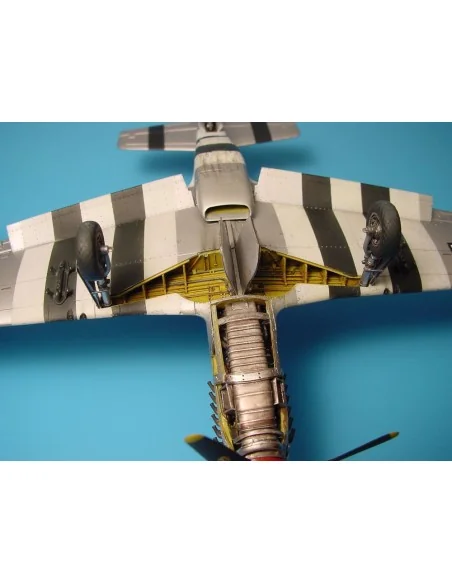 P-51B/C Fahrwerksschacht, 1/48 - Aires 4186