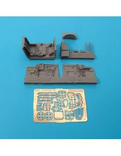 [NO_DESC] Bf 109K-4 Cockpit Set, 1/48 - Aires 4248