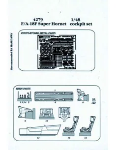 F/A-18F Super Hornet Cockpit, 1/48 - Aires 4279