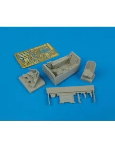 Fw 190 A-8/A-8 R2 cockpit set Für Tamiya-Bausatz, 1/48 - Aires 4303