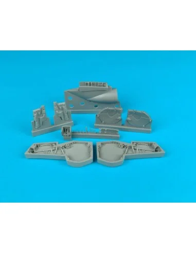 BAC EE Lightning F Mk. 2/6 Fahrwerk schächte für Airfix Bausatz, 1/...