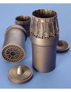 F-15C exhaust nozzles - late version Für Hasegawa Bausatz., 1/48 - ...