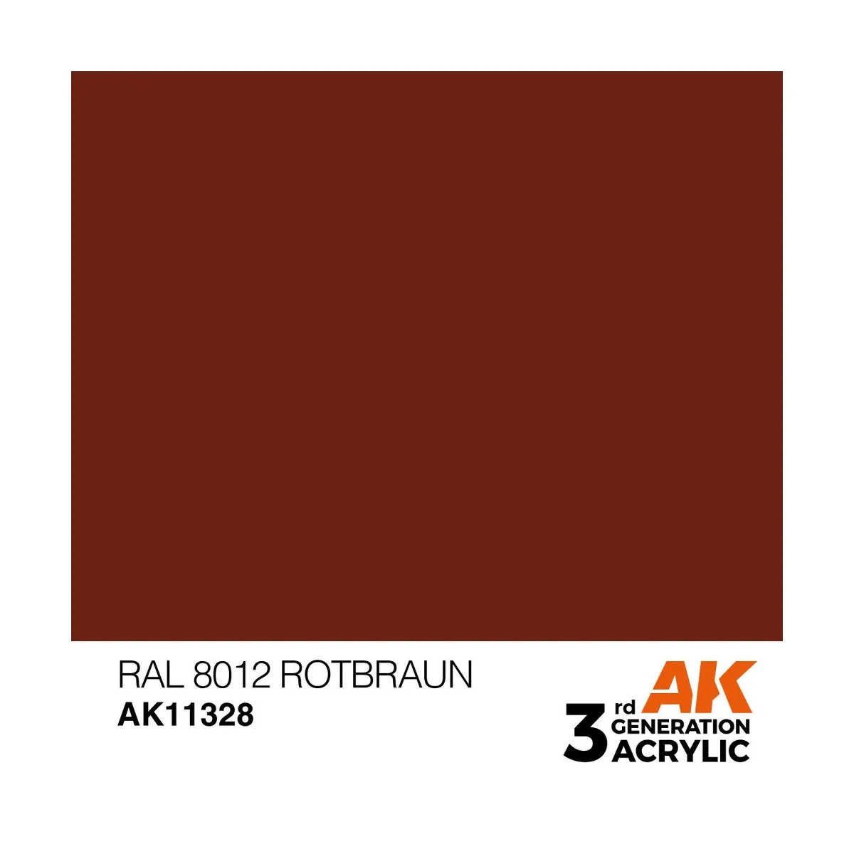RAL 8012 Rotbraun - AK Interactive AK11328 RAL 8012 Rotbraun - AK Interactive AK11328