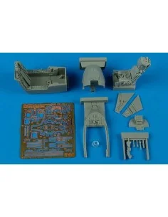 Harrier GR Mk.7 cockpit set für Hasegawa Bausatz, 1/48 - Aires 4342