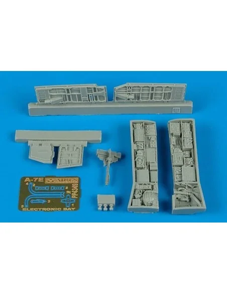 A-7E Corsair II Electronic Bay für Hasegawa-Bausatz, 1/48 - Aires 4349