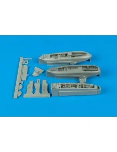 A-10A Thunderbolt II Fahrwerk für Italeri Bausatz, 1/48 - Aires 4354