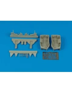 [NO_DESC] F6F-3/5 Hellcat wheel bay für Eduard Bausatz, 1/48 - Aire...