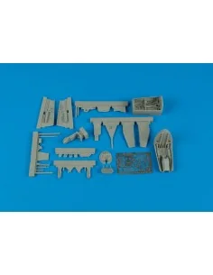 He 162A Cockpit Set And Wheel Bay für Tamiya Bausatz, 1/48 - Aires ...