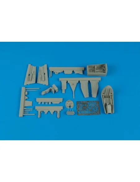 [NO_DESC] He 162A Cockpit Set And Wheel Bay für Tamiya Bausatz, 1/4...