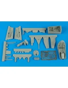 He 162A Cockpit Set And Wheel Bay für Tamiya Bausatz, 1/48 - Aires ... 2