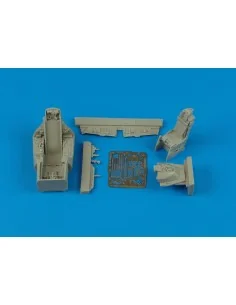 F-16C Falcon Block 25/32 cockpit set für Tamiya Bausatz, 1/48 - Air...