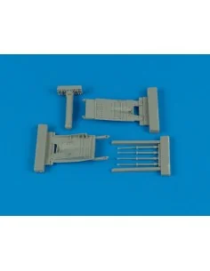 MiG-29 Fulcrum airbrakes für Academy Bausatz, 1/48 - Aires 4365