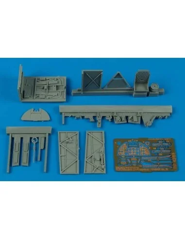 Hawker Typhoon Mk.IB car door Cockpit set für Hasegawa Bausatz, 1/4...