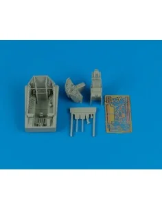 F-117A Nighthawk Cockpit Set für Tamiya Bausatz, 1/48 - Aires 4367