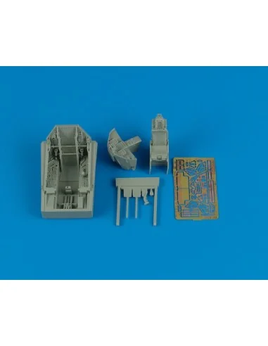 F-117A Nighthawk Cockpit Set für Tamiya Bausatz, 1/48 - Aires 4367