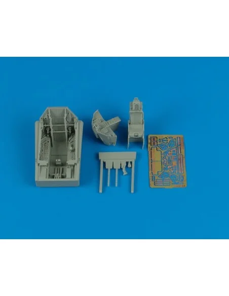 F-117A Nighthawk Cockpit Set für Tamiya Bausatz, 1/48 - Aires 4367