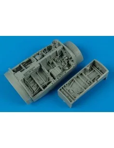F-16C Falcon wheel bays für Tamiya Bausatz, 1/48 - Aires 4370