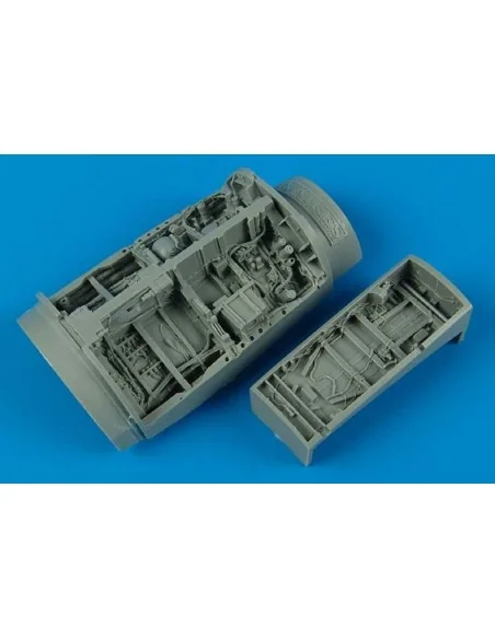 F-16C Falcon wheel bays für Tamiya Bausatz, 1/48 - Aires 4370