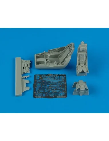 J35F/J Draken cockpit set für Hasegawa Bausatz, 1/48 - Aires 4374
