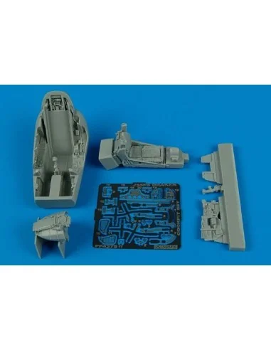 J35FS Draken cockpit set für Hasegawa Bausatz, 1/48 - Aires 4375