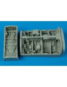 Mitsubishi F-2A/B wheel bays für Hasegawa Bausatz, 1/48 - Aires 4384