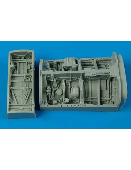 Mitsubishi F-2A/B wheel bays für Hasegawa Bausatz, 1/48 - Aires 4384