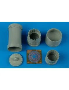F16C Falcon block 25/32 exhaust nozzle für Tamiya Bausatz, 1/48 - A...