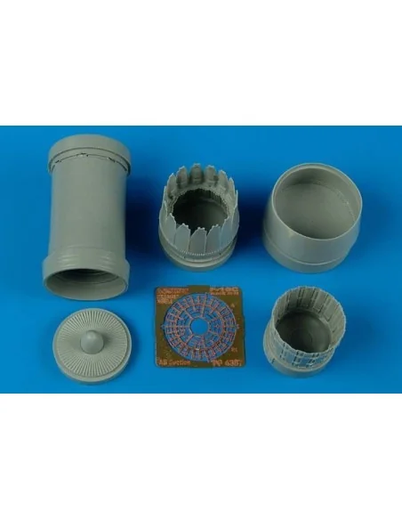F16C Falcon block 25/32 exhaust nozzle für Tamiya Bausatz, 1/48 - A...