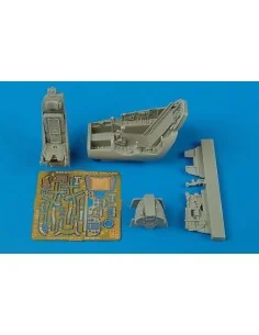 S35E Draken (Recon.) cockpit set for Hasegawa kit, 1/48 - Aires 4389