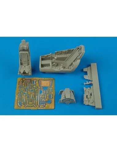S35E Draken (Recon.) cockpit set for Hasegawa kit, 1/48 - Aires 4389