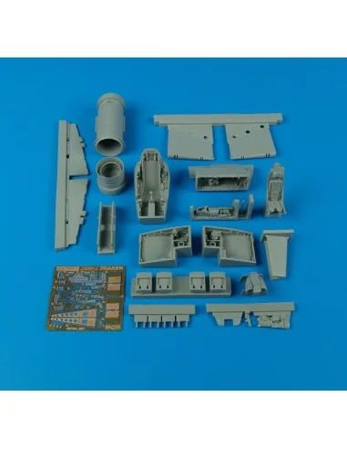 J35F Draken detail set Für Hasegawa Bausatz, 1/48 - Aires 4396