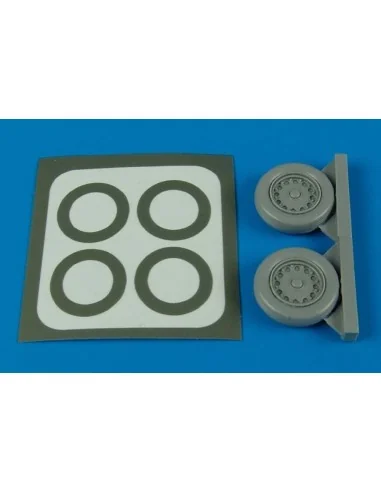 J35 Draken wheels & paint masks für Hasegawa Bausatz, 1/48 - Aires ...
