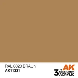 RAL 8020 Braun - AK Interactive AK11331