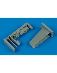 J35F/J Draken gun bay Für Hasegawa Bausatz, 1/48 - Aires 4408