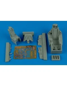 [NO_DESC] F-16A MLU Falcon cockpit set für Hasegawa Bausatz, 1/48 -...
