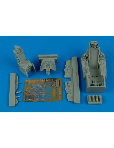 [NO_DESC] F-16A MLU Falcon cockpit set für Hasegawa Bausatz, 1/48 -...
