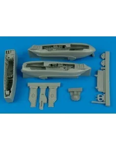 A-10A Thunderbolt II wheel bay für Hobby Boss Bausatz, 1/48 - Aires...