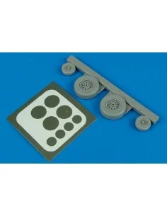 [NO_DESC] Phantom FGR.2 wheels & paint masks für Hasegawa Bausatz, ...