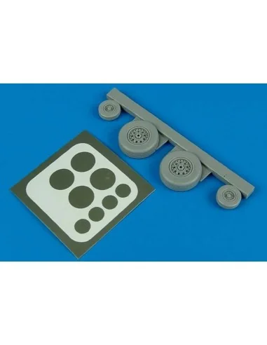 Phantom FGR.2 wheels & paint masks für Hasegawa Bausatz, 1/48 - Air...