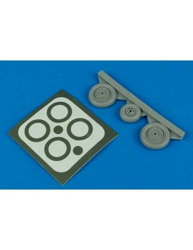 MiG-17 Fresco wheels & paint masks für Hobby Boss Bausatz, 1/48 - A...