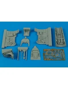 Spitfire Mk. V cockpit set für Hasegawa Bausatz, 1/48 - Aires 4418