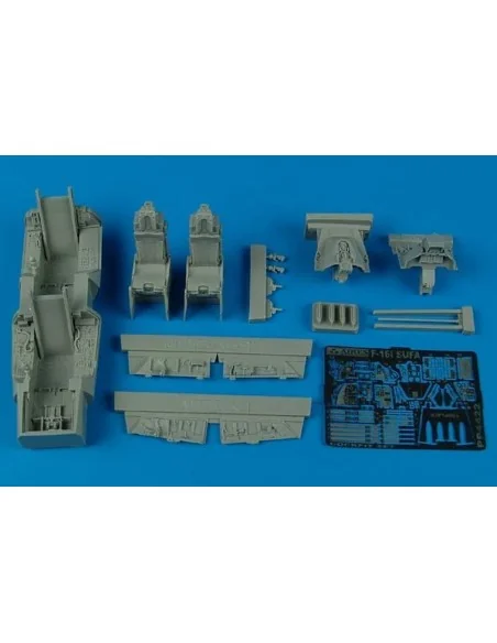 F-16I Sufa cockpit set für Hasegawa Bausatz, 1/48 - Aires 4422