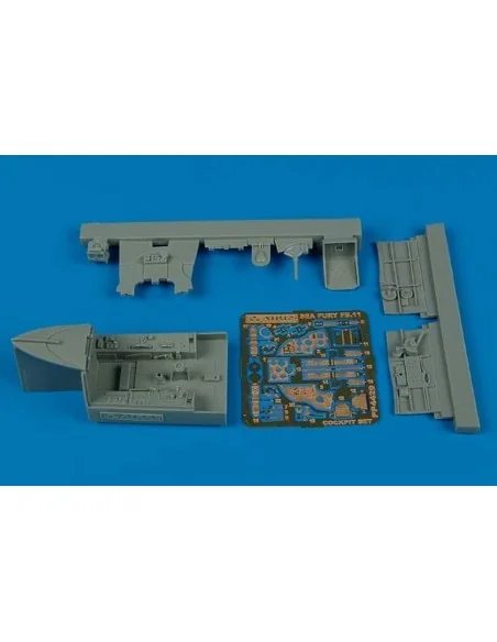 Sea Fury cockpit set für Trumpeter Bausatz, 1/48 - Aires 4429