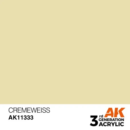 Cremeweiss - AK Interactive AK11333 Cremeweiss - AK Interactive AK11333