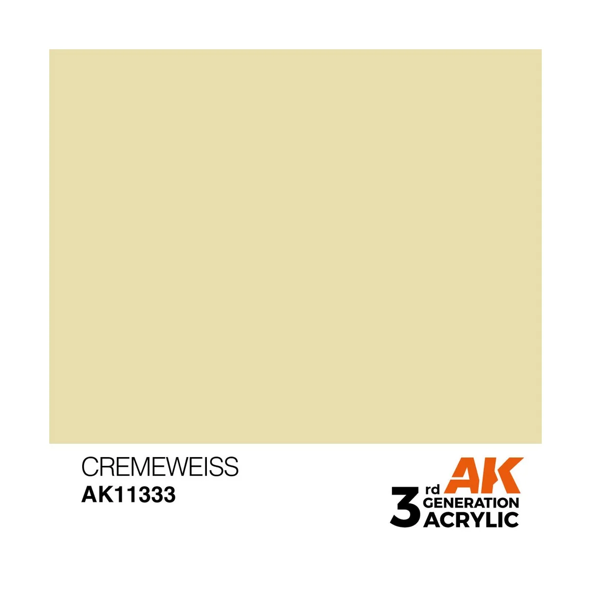 Cremeweiss - AK Interactive AK11333 Cremeweiss - AK Interactive AK11333