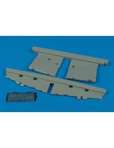 J35 Draken control surfaces für Hasegawa Bausatz, 1/48 - Aires 4432