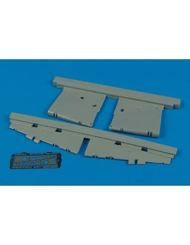 J35 Draken control surfaces für Hasegawa Bausatz, 1/48 - Aires 4432