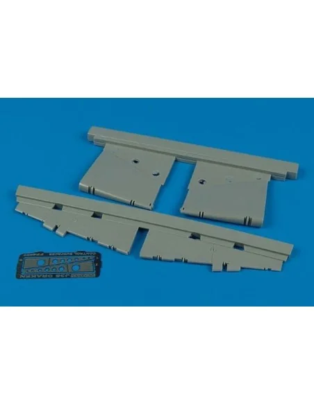 J35 Draken control surfaces für Hasegawa Bausatz, 1/48 - Aires 4432